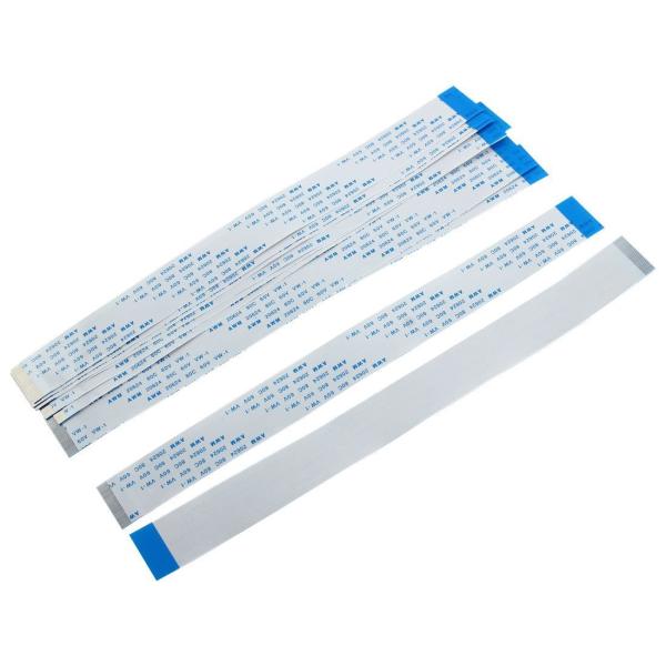 FFC Flexible Flat Ribbon Cable Wire Core 10P With 0.5mm Pitch For Print Machine