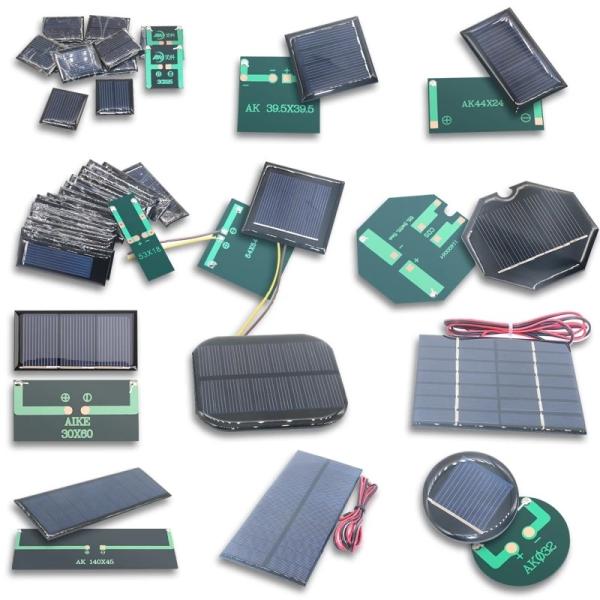 4V 5.5V 5V 6V 7V 10V 12V Solar Panel Charger Mono Polycrystalline