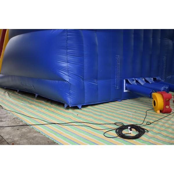 Customized Giant Inflatable Palm Tree Slides Inflatable Bouncy Castle With Slides