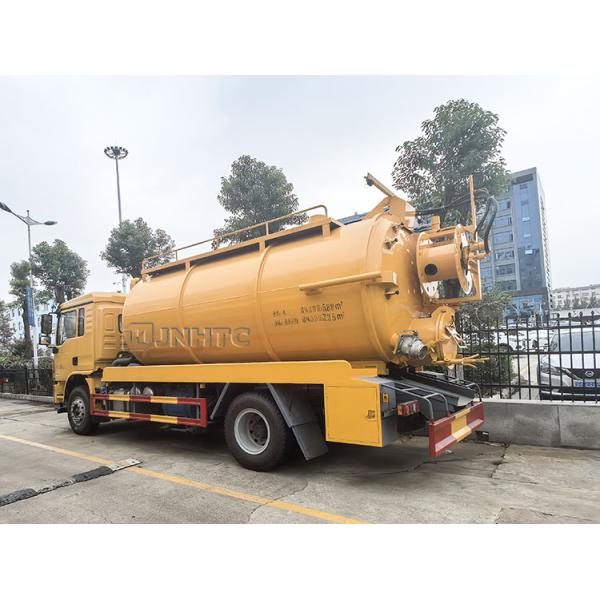 Shacman L3000 4*2 Sewage Suction Truck High Pressure Vacuum Fecal Suction Jetting Sewer Cleaning Truck