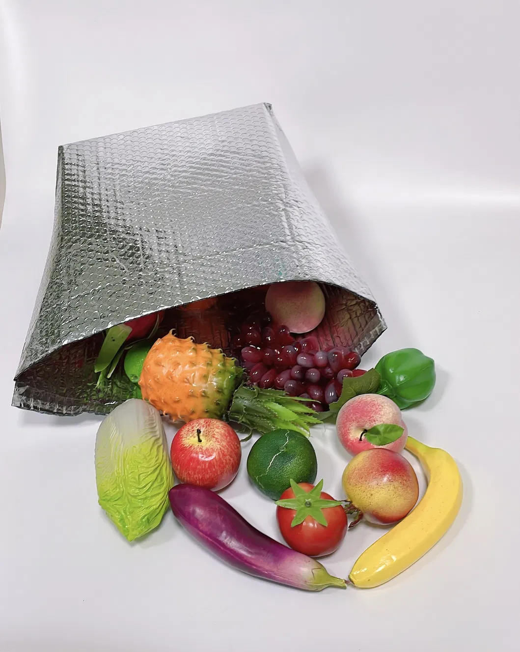 Basic Customization Thermal Break / Resistant 3D Box Liner Insulation Cooler Bag Cold Chain Insulated Aluminum Foil Bag Heat Cold Insulation Bag