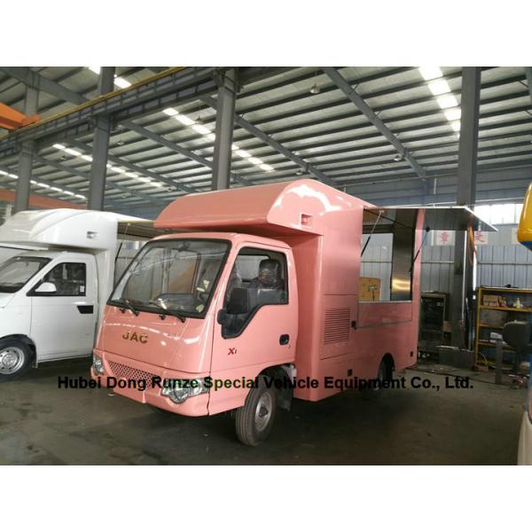 Custom Color JAC Mobile Kitchen Truck , Street Mobile Fast Food Van