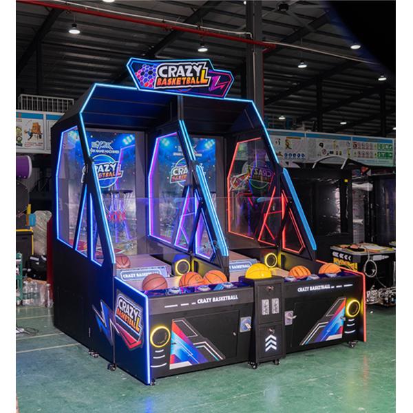 Factory Wholesale Arcade Video Game Machine Basketball Machine Double Players Crazy Basketball
