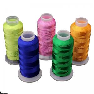 Quality 4000m Computer Polyester Embroidery Thread in Different Colors for Embroidery Machine wholesale