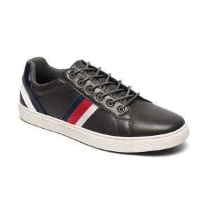 Quality Black Antiskid Men'S Breathable Casual Shoes PU Upper wholesale