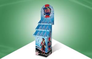 Quality Promotional Shop Product floor standing display units , Cardboard Wine Display Units wholesale