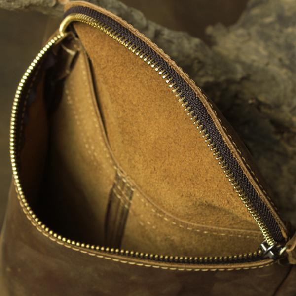 Bull Head Suede Leather Backpack