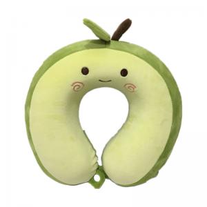 Quality 0.3m 11.81in U Shaped Pillow For Neck Pain Large Avocado Stuffed Animal Girlfriend Gift wholesale