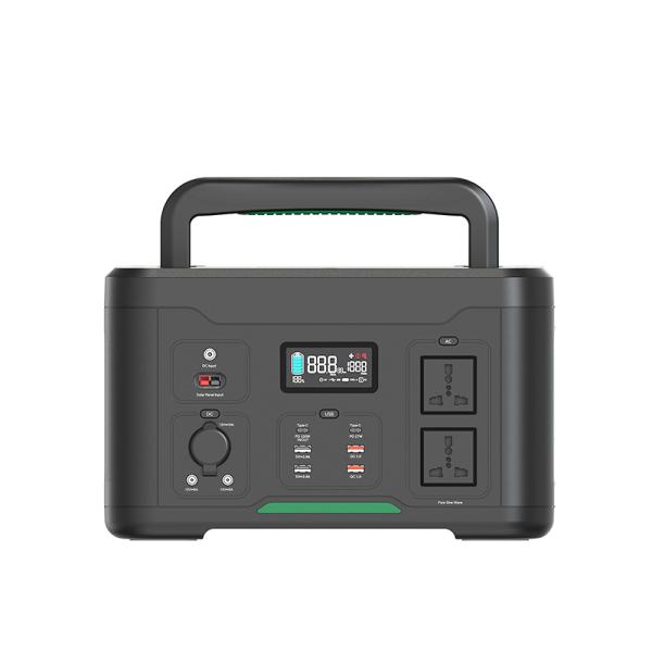 Outdoor Camping Portable Lithium Battery Pack 1000W Home Power Station