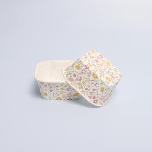 Quality Square Bakery Packaging Box Small Cupcake Liners Fluted Cake Cups Recycled wholesale