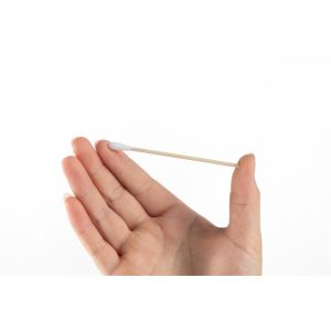 Quality Daily Draw 80mm Medical Cotton Swabs Wooden Stick wholesale