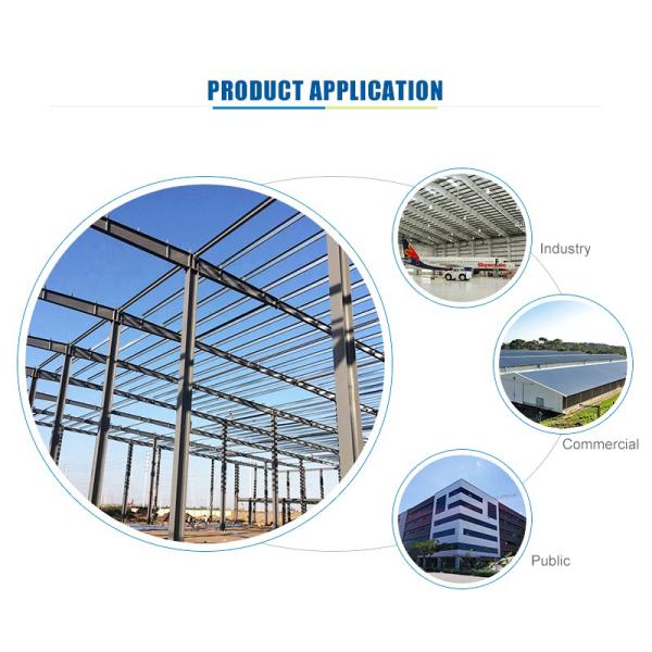 Steel Color Sheet Steel Structure Warehouse Q235B Q355B High Customizability