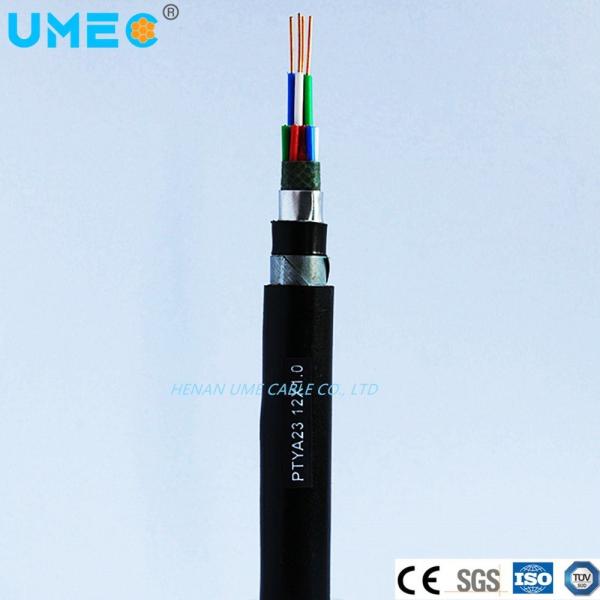 Ptya23 Ptya22 Steel Tape Armored PVC Signal PE Cable 4/1.0mm 16/1.0mm 56/1.0mm
