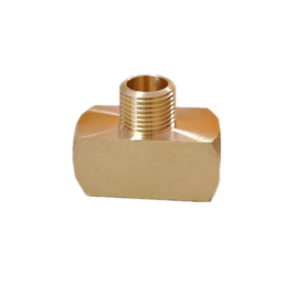 Female Brass Tee Fitting 3/8NPT Male * 3/8NP Male * 3/8NPT