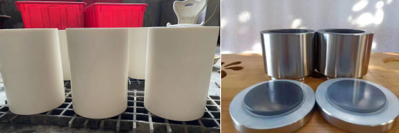 Stainless Steel Ball Mill Jars Used Grinding Medium For Laboratory Planetary Ball Mills