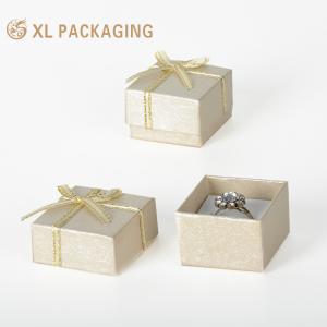 Luxury Custom Jewelry Box Paperboard Jewelry Packaging Box Custom Black Box For