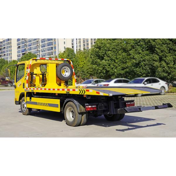 Factory Sales Lightweight FAW New Brand 4x2 8Tons Tow Truck Wrecker Truck With 6M Landing Flat Bed