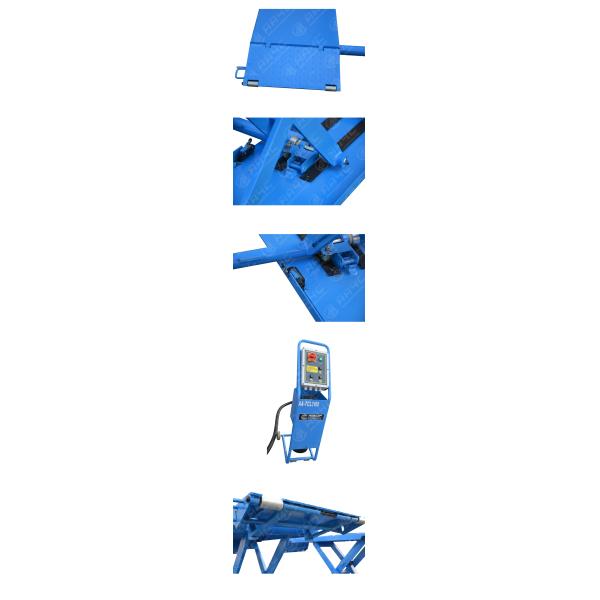 1M 3T Car Vehicle Lift Automotive Portable Mid Rise Scissor Car Lift Hoist