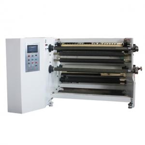 Quality 400mm 7.5kv 150m/Min PVC Duplex Slitter Rewinder Machine wholesale