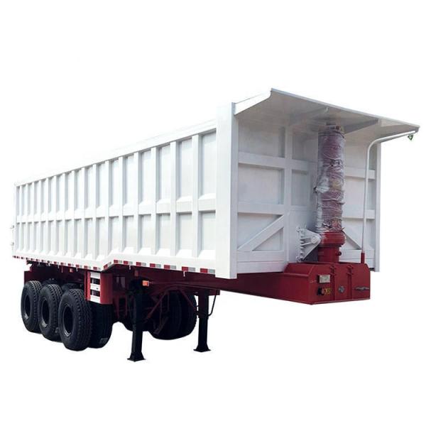 24m3 3-Axis Dump Semi-Trailer U-Shaped Bucket Standard (Size 9400mm×2400mm×3300mm)