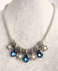 Quality wholesale Elegant opal necklace/with gemstone costume necklace wholesale