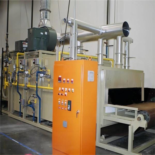 Industrial Continuous Mesh Belt Atmosphere Furnace And Kiln Systems For Ceramic Production Non Standard