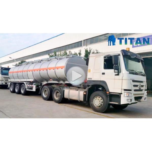 TITAN 3 Axle 50000L Stainless Steel Tanker for Sale  Stainless Tankers for Sale