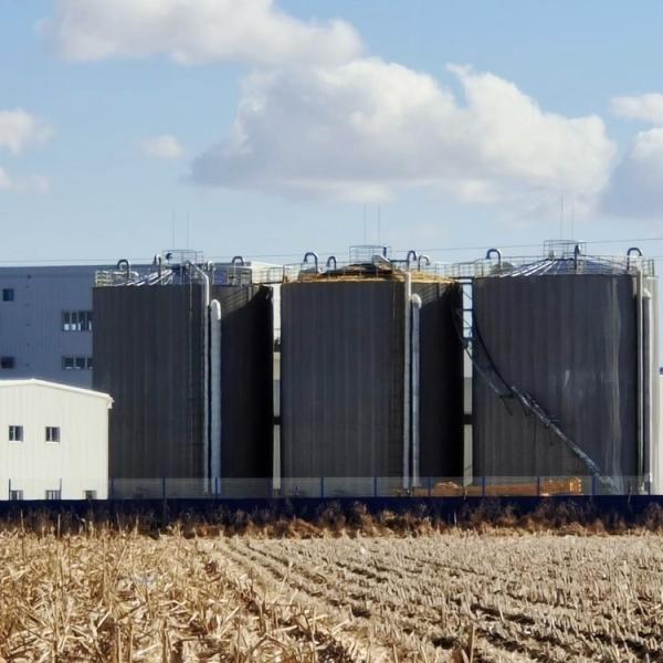 Industrial Spiral Forming Tank Chemical Storage Tanks Anti Corrosion