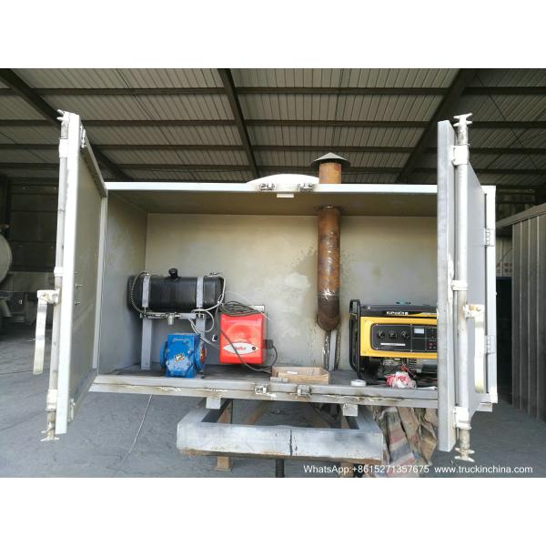 9m3 Hot Asphalt Tank for Tanker Lorry Upper Body WITH BALTUR DIESEL OIL BURNER GEAR PUMP WhsApp:+8615271357675