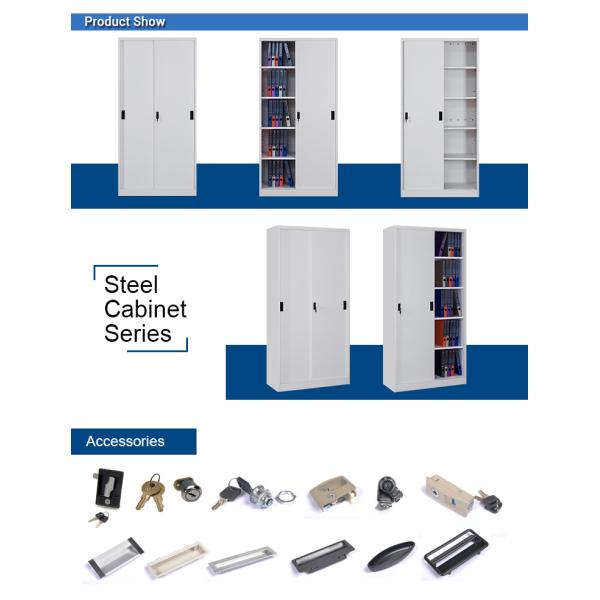 45 Kgs Loading Capacity Over 0.6mm Steel Plate Tall Filing Cabinet