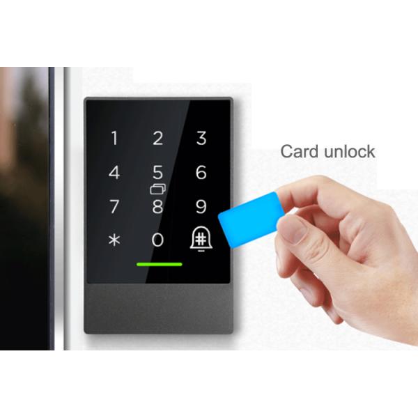 110v 220v Smart Card Door Lock Keyless Bluetooth Electronic Password Lock