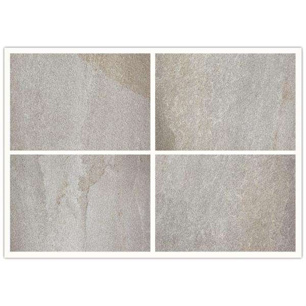 24x24 Size Bathroom Ceramic Tile Glazed Concave Convex Pattern Surface