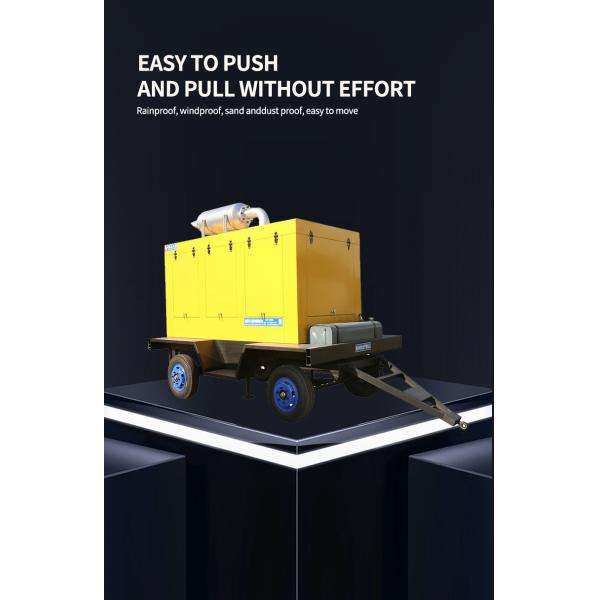 Quiet Trailer Diesel Generator 50HZ 60HZ Multi Function