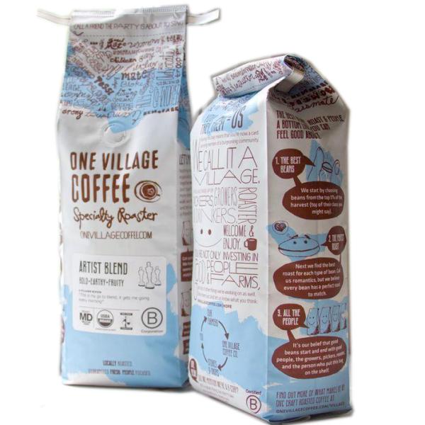 Food packaging bag paper bag with logo print stand up pouch kraft