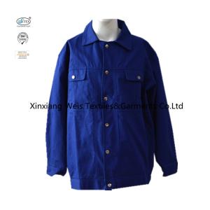 Quality Navy Blue Cotton Long Sleeve NFPA2112 Fire Retardant Shirts wholesale