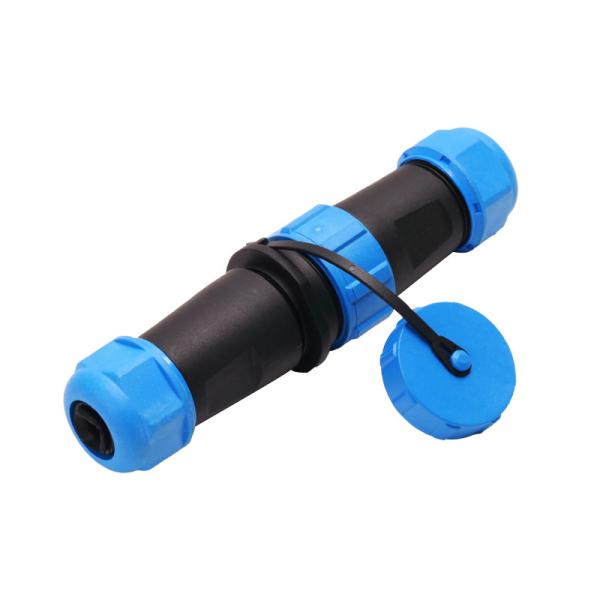 Aviation Cable Waterproof Power Connector 2 Pin OEM ODM IEC Standard