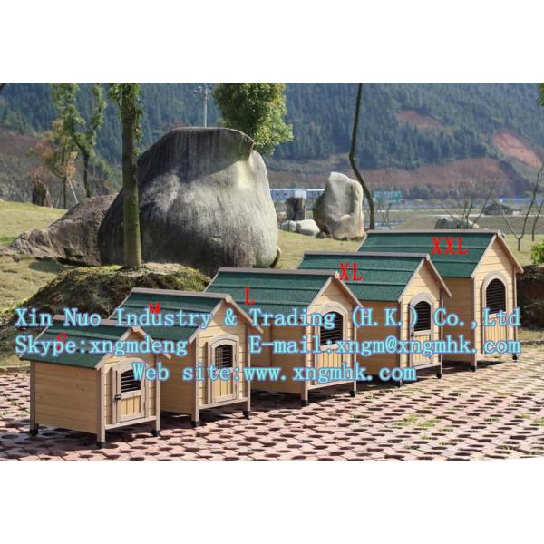 Wooden dog house, wooden kennel, wooden kennel, a waterproof wooden dog house
