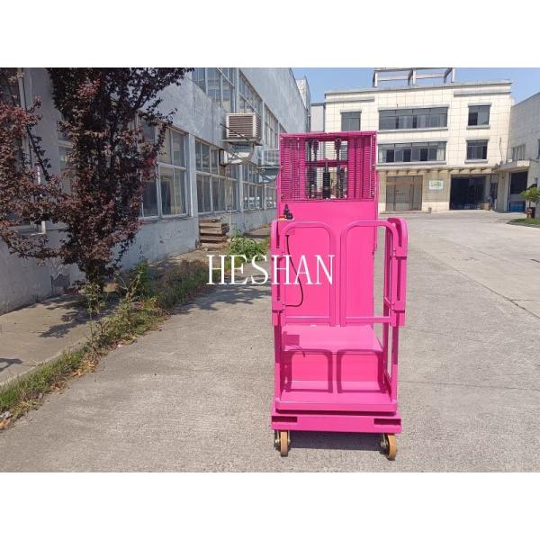 Low Level Electric Man Up Order Picker Truck 200kg Loading Capacity