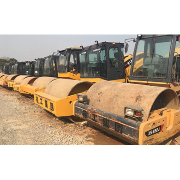 Good Condition Used XCMG Road Roller YZ18JC 18T With 0-8.5km/H Travel Speed