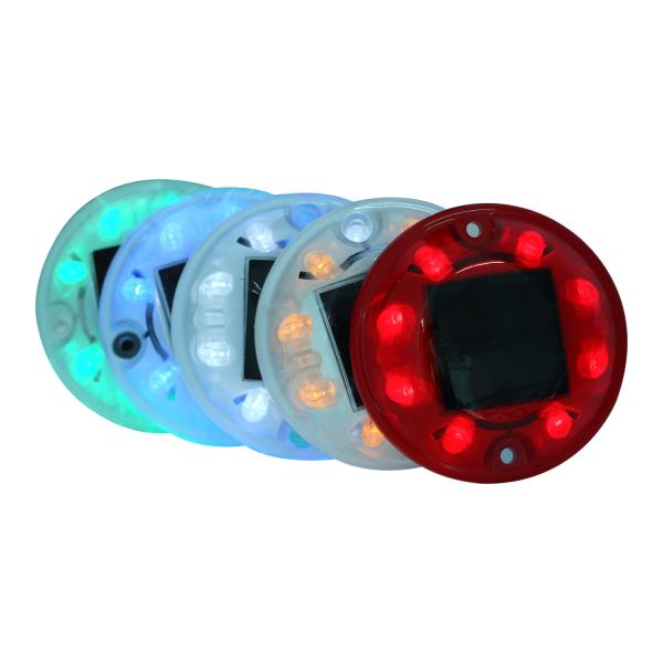 RoHS Approve 8000mcd Solar Powered Dock Lights , Waterproof Solar Dock Lights