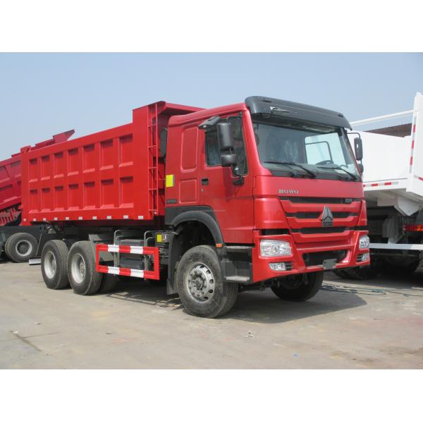 HW76 Cab WEICHAI Engine 371 Hydraulic Cylinder Dump Truck and 40 Ton Sand Tipper Trucks