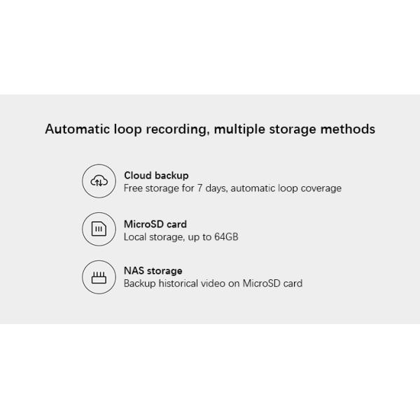 MILAB Home Security Camera 1080P Surveillance Baby Monitor H.265 Mi Home App WiFi CCTV Camera Wireless IP Camera