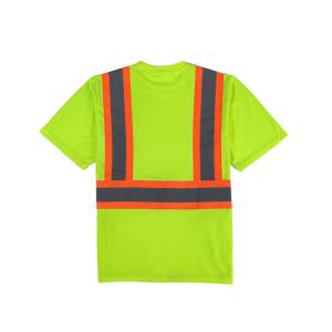 Quality Class 3 Hi Vis Fr Short Sleeve Shirts High Visibility Safety T Shirts Polo Shirts Reflective wholesale