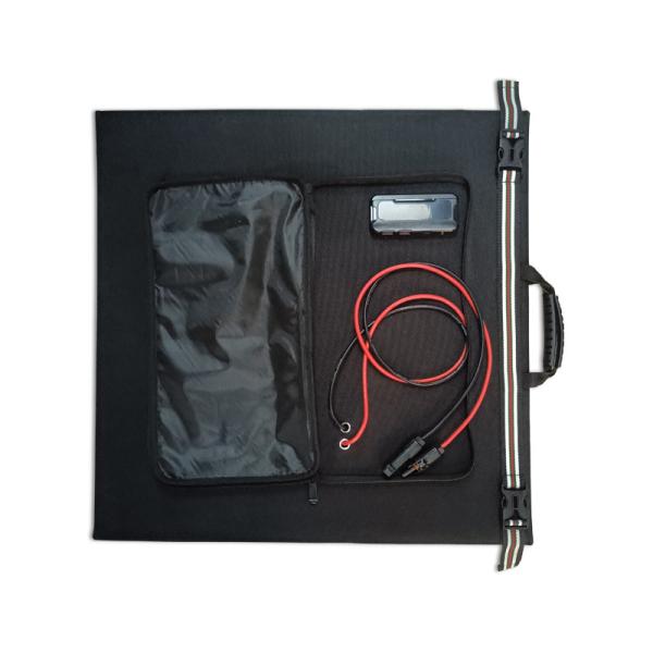 18V 160W Portable Folding Solar Panel Pack Monocrystalline Outdoor Camping RV Car Solar Panel