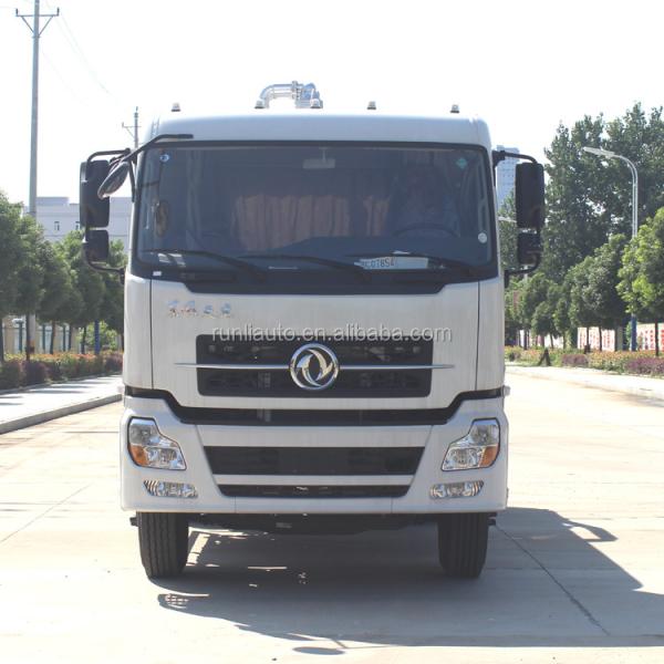 Diesel Fuel Type Vacuum Sewer Septic Tank Trucks Sewage Suction Tanker Truck 6x4