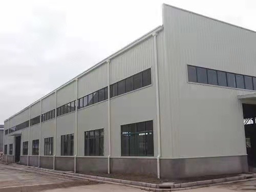 Efficiently Designed Steel Warehouse Buildings Prefabricated With Aluminum Alloy Window