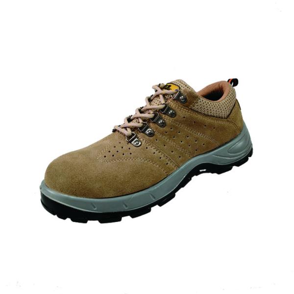 Shengjie Man'S Leather Steel Toe Cap Anti-Smashing Anti-Piercing Wear-Resistant Safety Shoes Breathable Work Shoes