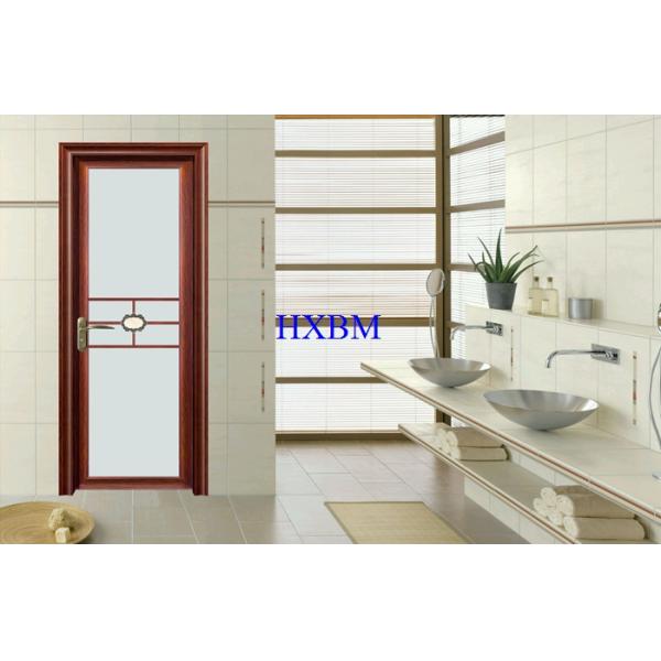 Thermal Break Aluminum Interior Doors With Glass 1.8mm Aluminum Profile