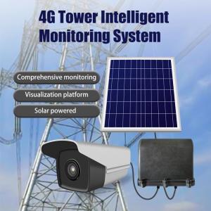 China Grid Tower Solar Intelligent Monitoring Camera System 4G LTE 18000 mAH Long life Working on sale