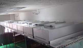 Adjustable Air Speed Ceiling Mounted Hepa Filter Unit FFU